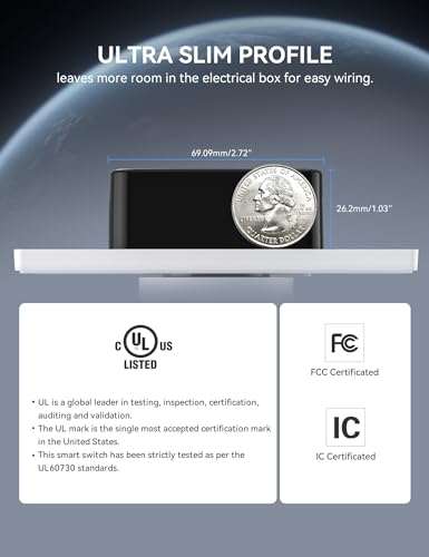 WiFi Smart Rotary Triac Dimmer with 1.8 inch TFT Display Screen