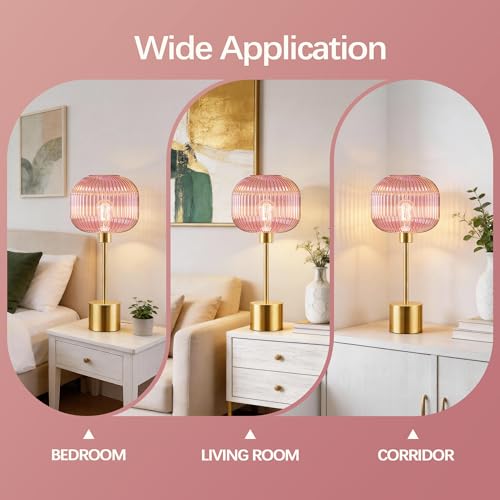 Glass Table Lamp for Living Room