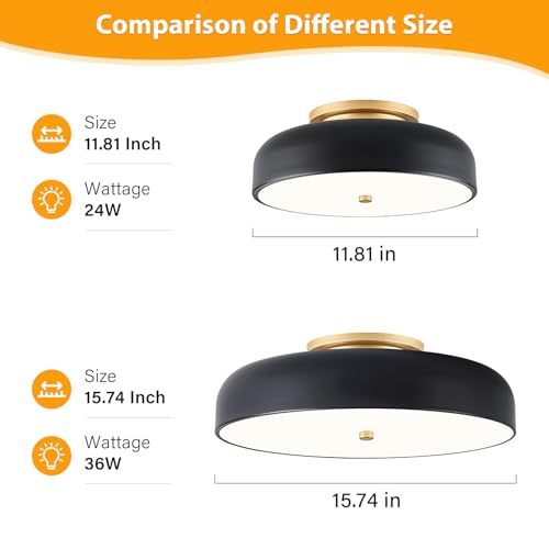Dimmable LED Ceiling Light Fixture