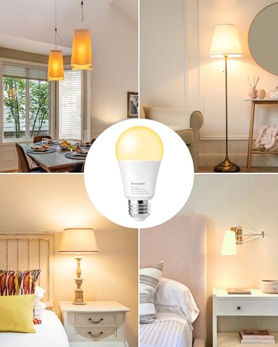 1600LM Dimmable LED Bulbs (4 Count)