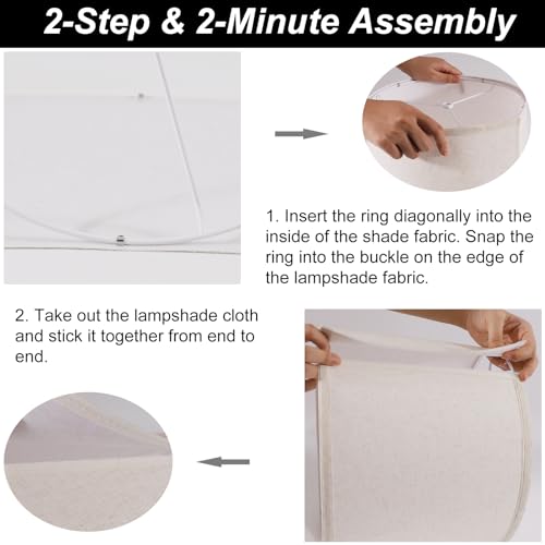 Lamp Shades Set of 2 (2 Count)