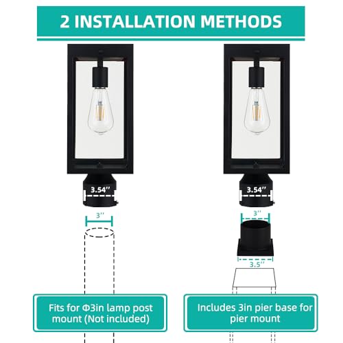 Dusk to Dawn Solar Lamp Post Light