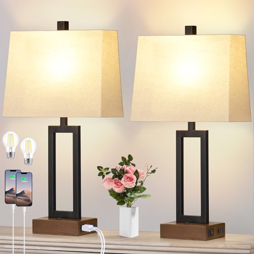 23.5" Table Lamps Set of 2 (2 Count)