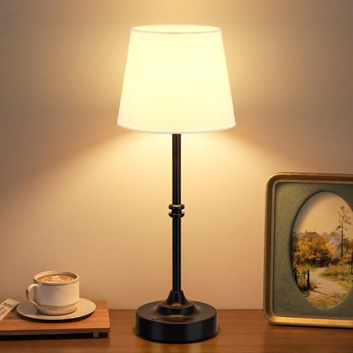 Rechargeable Cordless Table Lamp Black