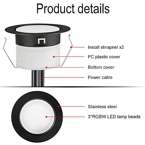 LED Deck Lights Kit (6 Count)