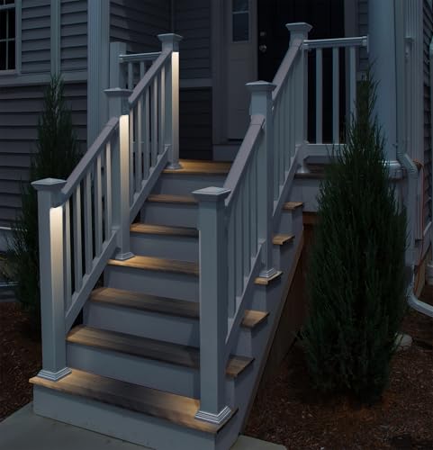 Low Voltage LED Wedge Deck Rail Light (6 Count)