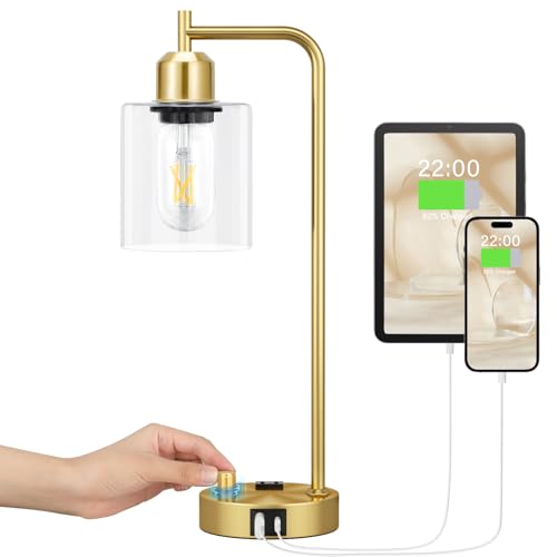 Gold Table Lamp for Bedroom