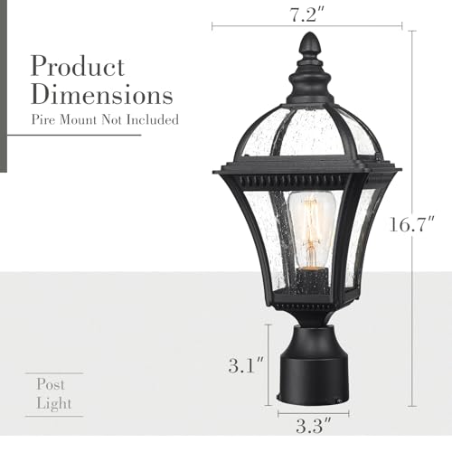 Farmhouse Outdoor Post Lighting