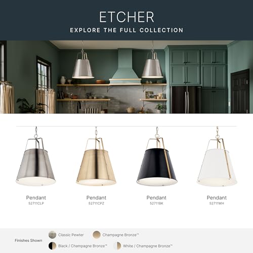 Etcher 2 Light Pendant Light