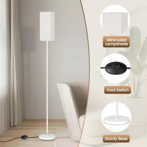 Floor Lamp Pole Lamp with Foot Switch