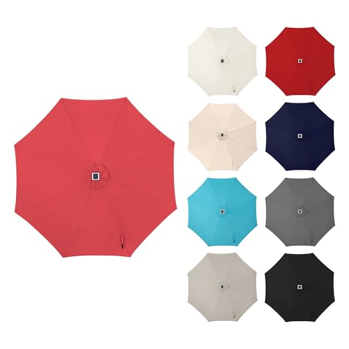Solar Patio Umbrella with Centre Light