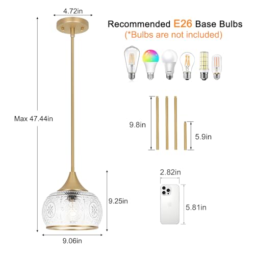 Gold Pendant Light