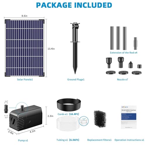 Solar Water Fountain Pump