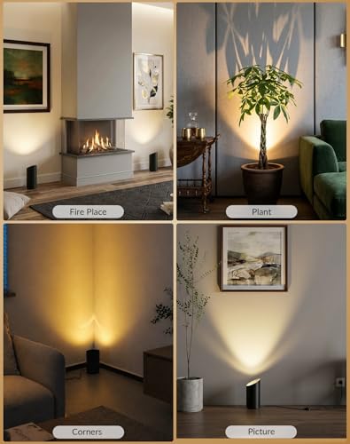 2 Pack Uplights Indoor Floor Can Lights (2 Count)