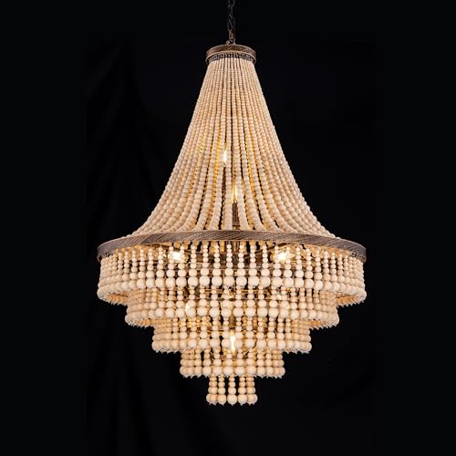Farmhouse Chandelier Light 28”