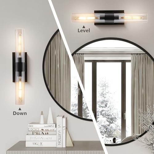 Black Wall Sconces Set of Two (2 Count)