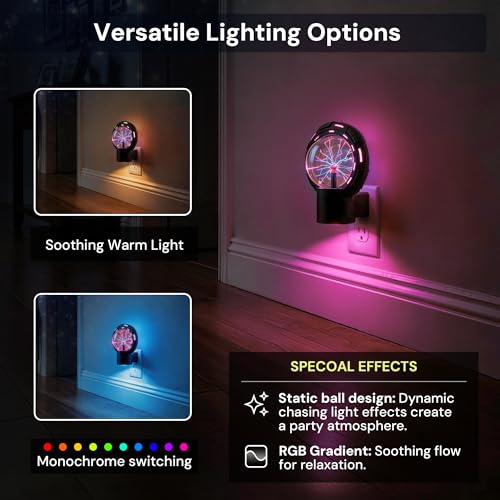 Plug in Night Light for Kids (2 Count)