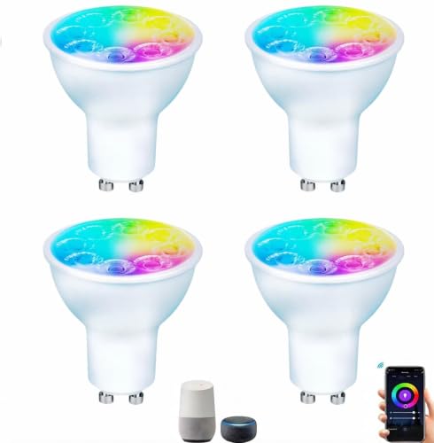 Smart Gu10 LED Bulbs Dimmable Color Changing