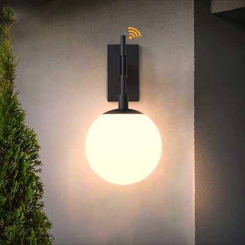 18.1" Dusk to Dawn Outdoor Wall Sconce
