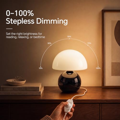 Mushroom Lamp Table Lamp for Bedroom