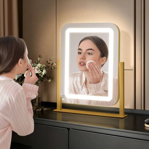 12"×13.9" Vanity Mirror with Lights