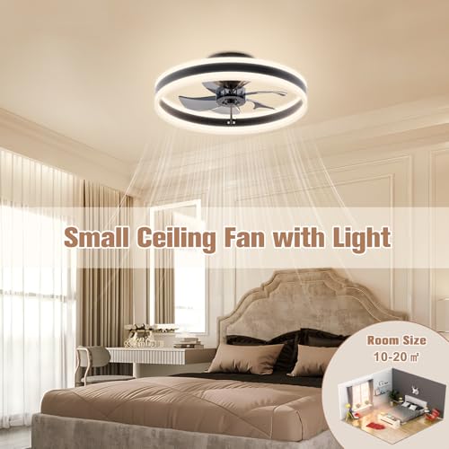 Fandelier Ceiling Fans with Lights and Remote