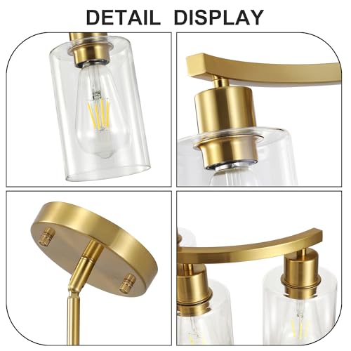 6 Light Gold Dining Room Light Fixture