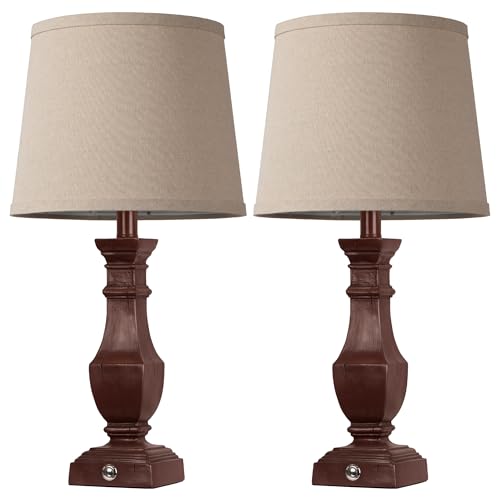 Dimmable Table Lamps Set of 2 (2 Count)