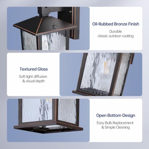 Dusk to Dawn Porch Light (2 Count)