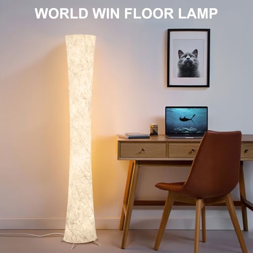 Floor Lamp 61'' Smart RGB LED Corner Lamp with Music Sync and 16 Million DIY Colors