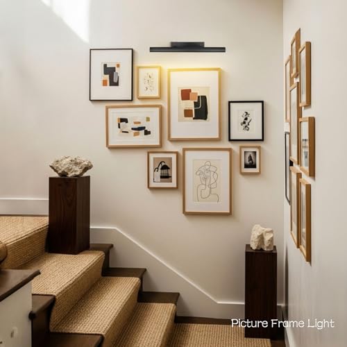 Matte Black Picture Lights for Wall