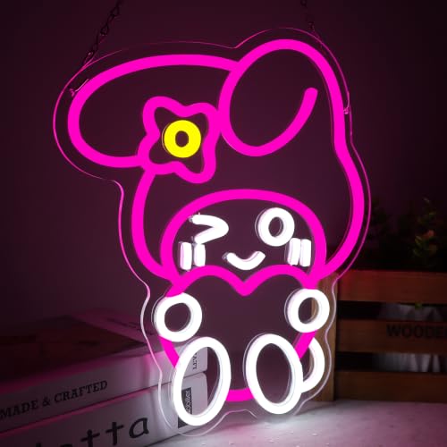 Anime Theme Cartoon LED Neon Sign for Wall Decor (Melody)