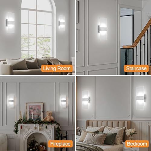 Dimmable Modern LED Wall Light with Switch