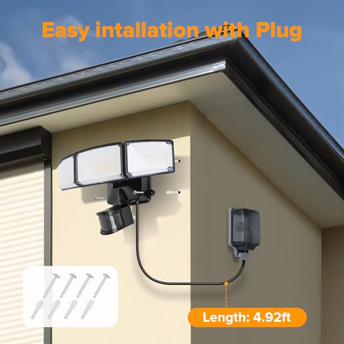 50W Motion Sensor Outdoor Lights