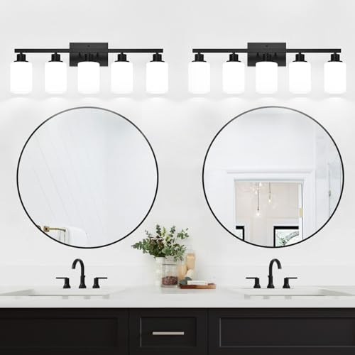 5 Light Bathroom Light Fixtures
