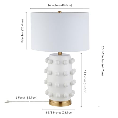 26" Modern 1 Light Table Lamp
