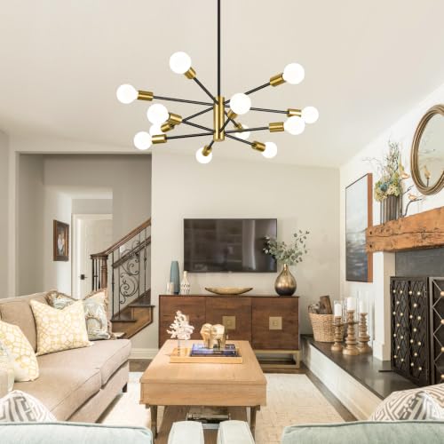 12 Light Modern Chandelier for Dining Room