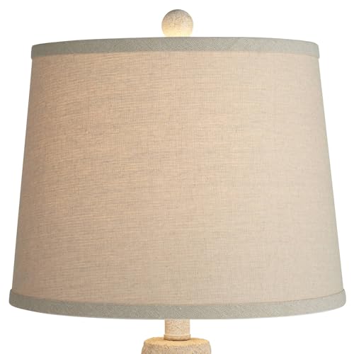 Romeo 23 1 2" High Table Lamps Set of 2 Distressed Earth Jar Farmhouse (2 Count)