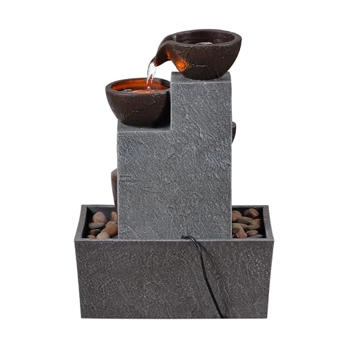 13 Inch Tabletop Water Fountain Indoor