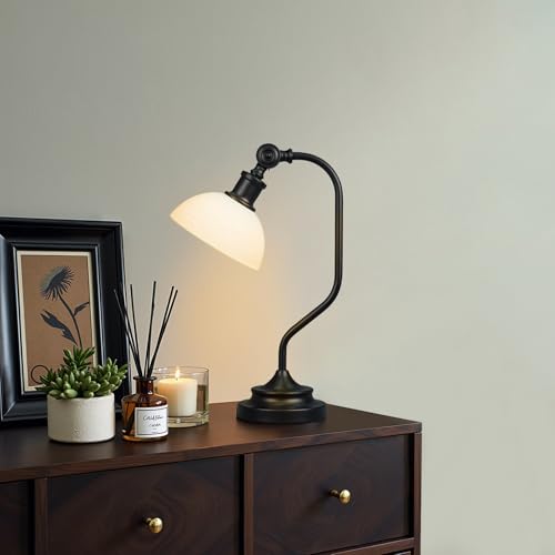 Cordless Vintage Bankers Table lamp