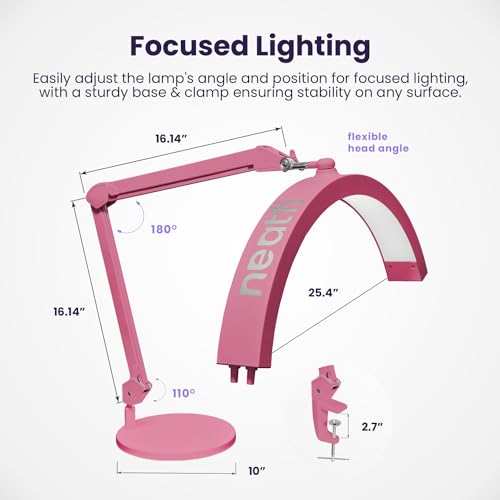 Half Moon LED Table Lamp for Estheticians