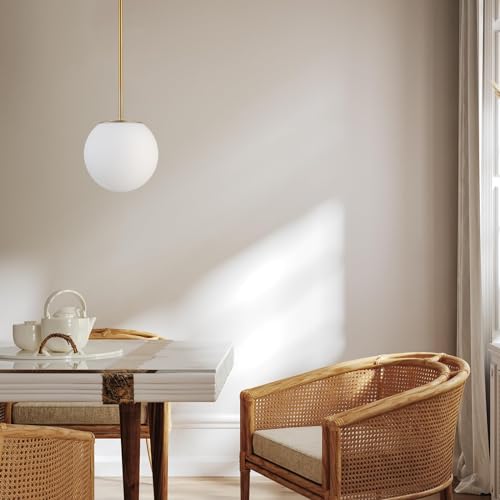 Gold Globe Pendant Light