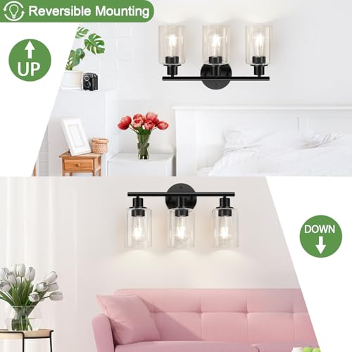 3 Light Bathroom Light Fixtures