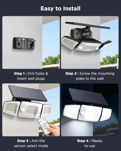 Solar Outdoor Lights (2 Count)