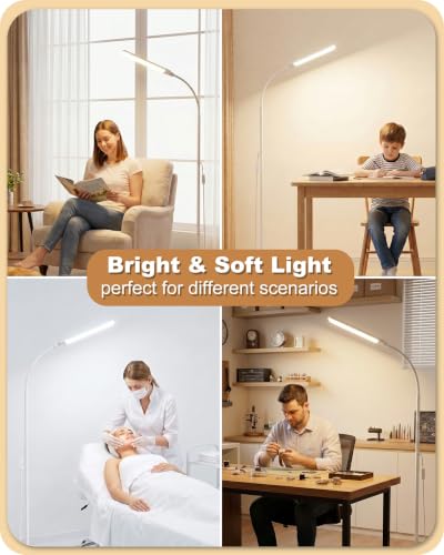 LED Floor Lamp (White)