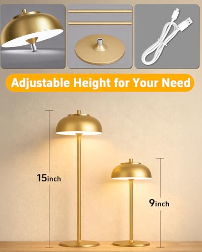 Cordless Table Lamps (4 Count)