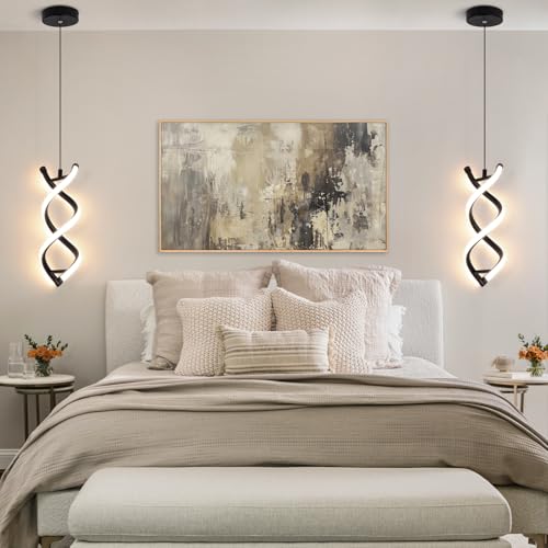 Spiral Led Pendant Light Fixtures