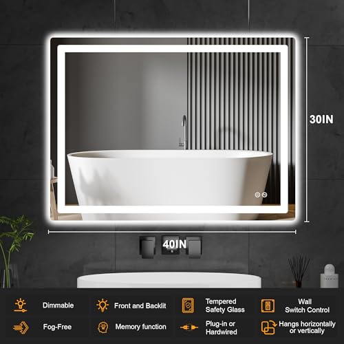 LED Bathroom Mirror with Lights