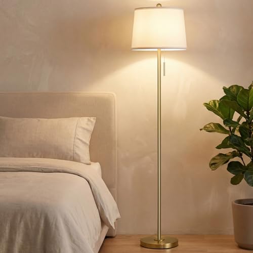 Gold Floor Lamps for Living Room