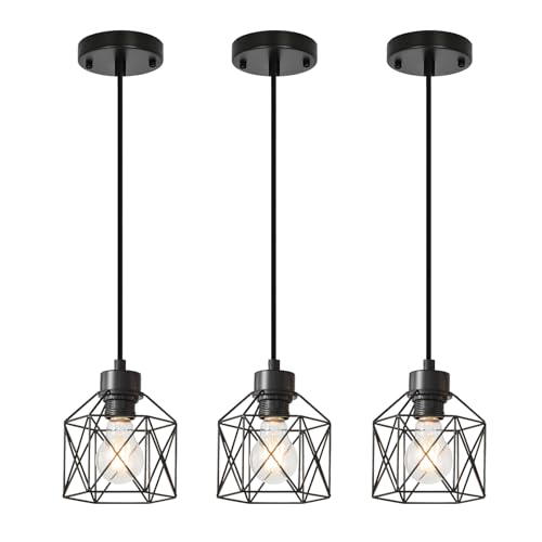 3 Pack Hanging Pendant Light